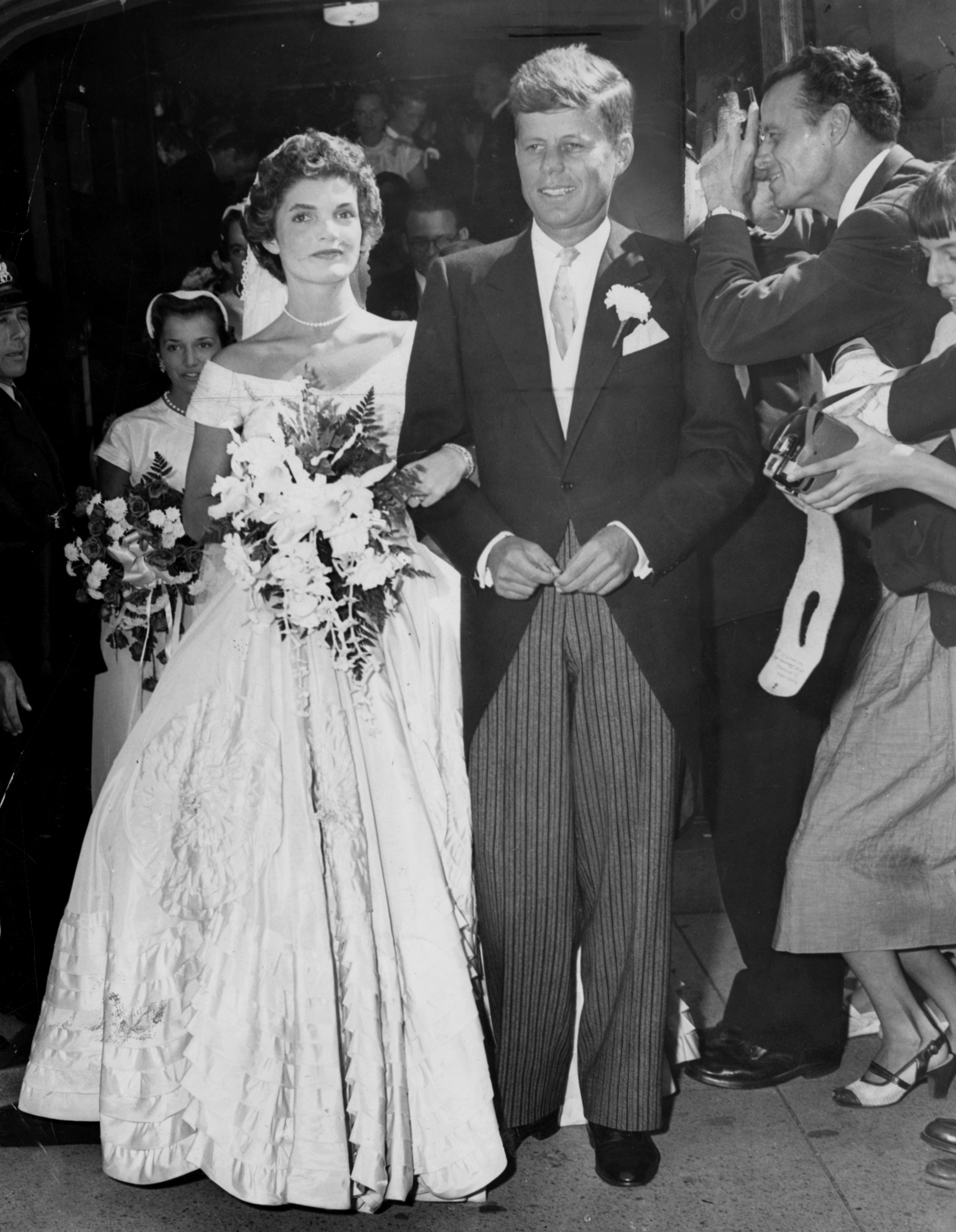 JFK 13 John F. Kennedy Wedding Negatives Auctioned for