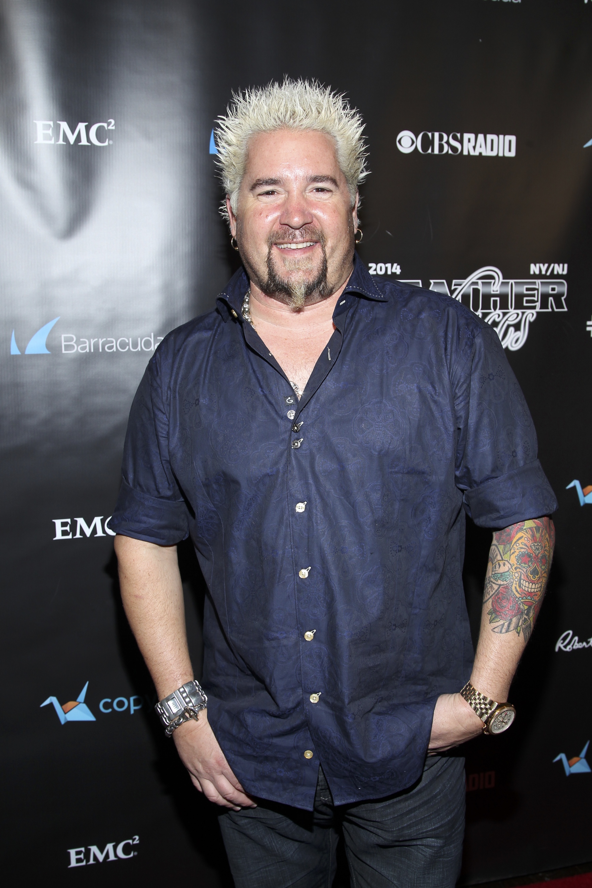 Guy Fieri With Normal Hair Time