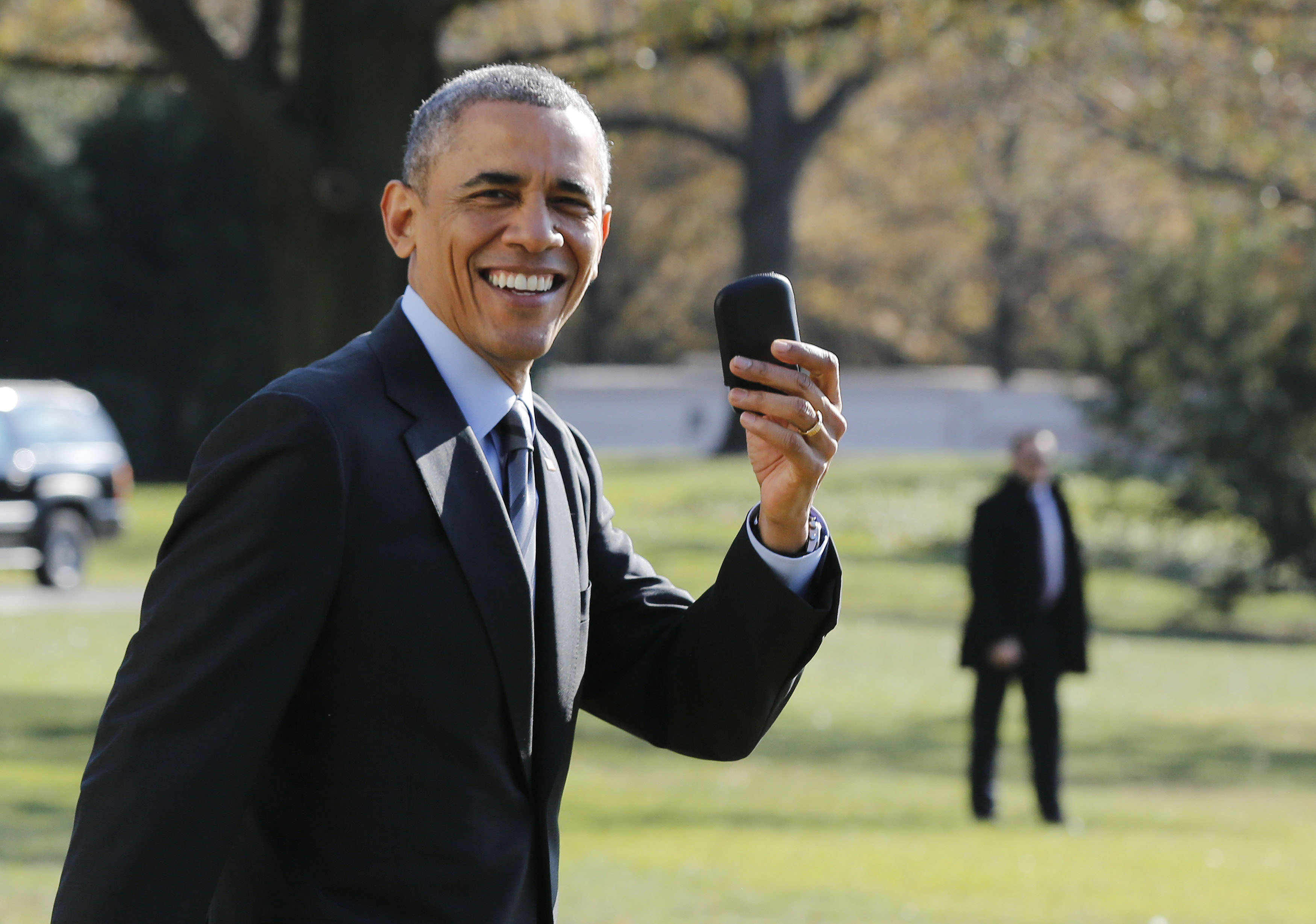 Obama His BlackBerry Today TIME