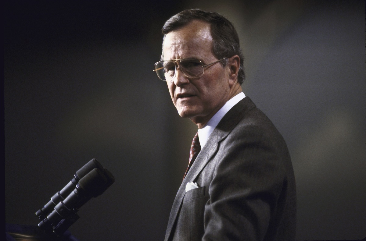 The Story of H.W. Bush Quote 'Read My Lips, No New Taxes' Time