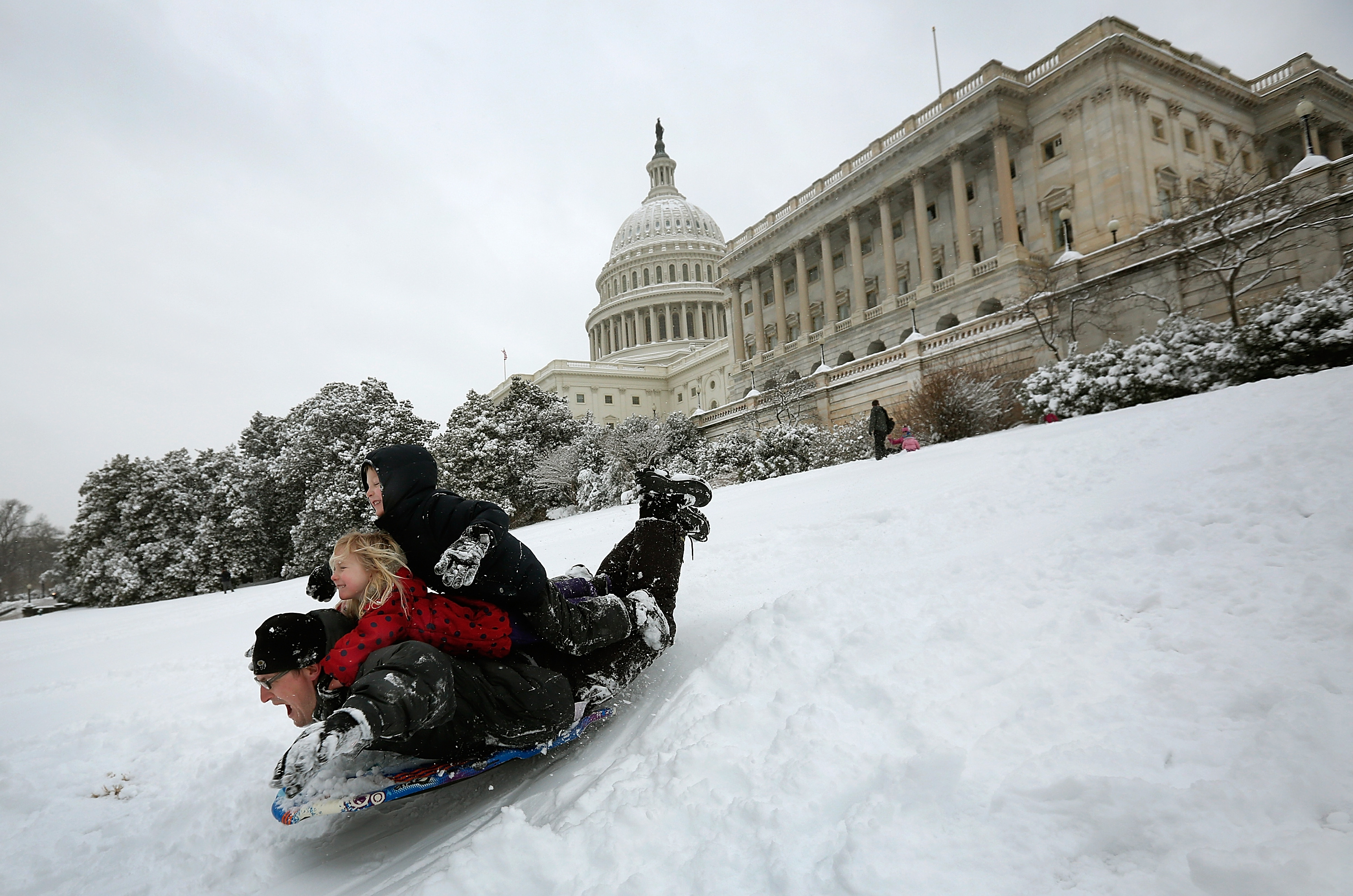 Congresswoman Seeks to Overturn Ban on Sledding at the Capitol TIME
