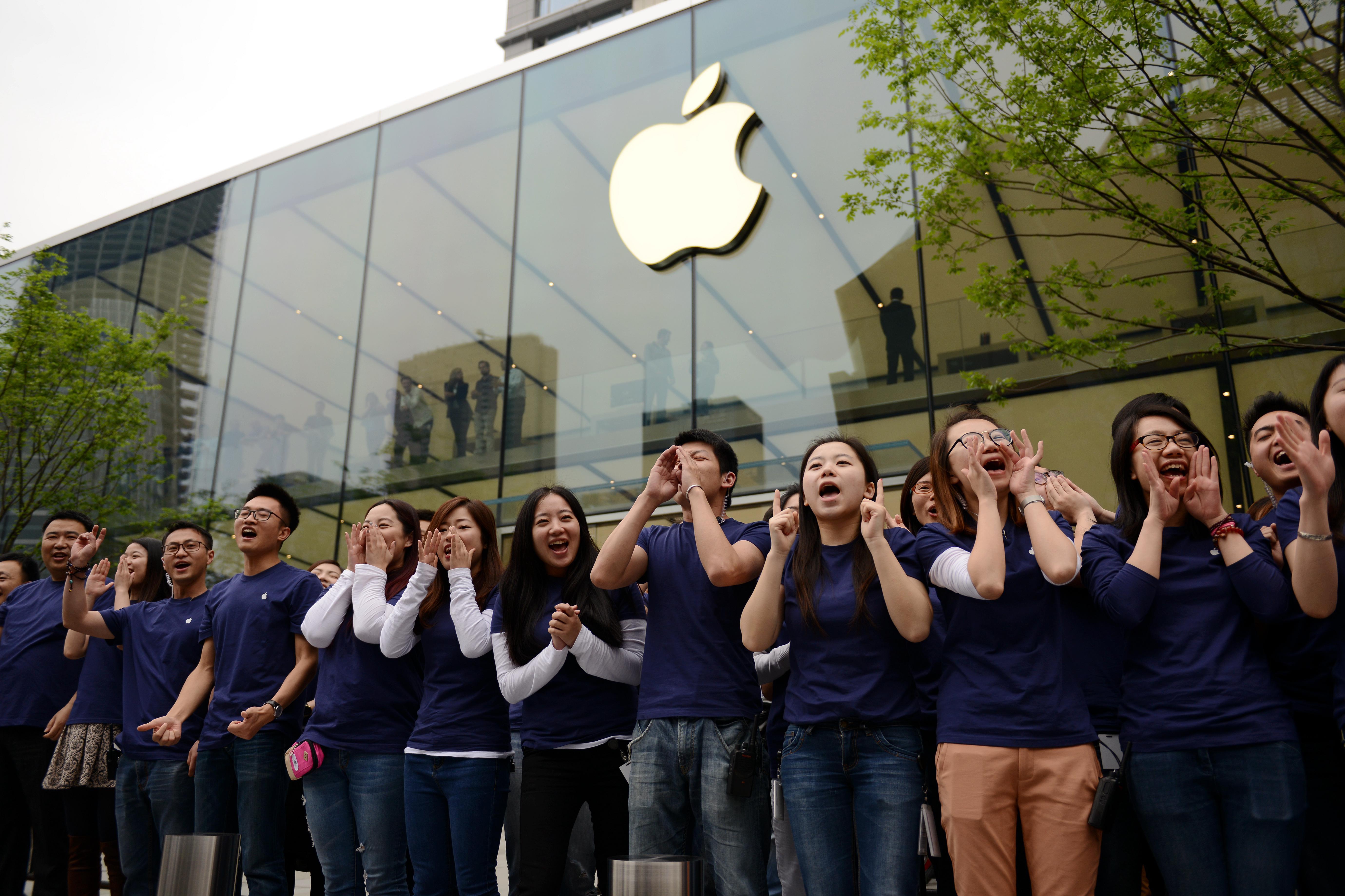 Apple China Sales Up 71 TIME
