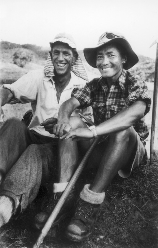 First Climbers to Summit Mt Everest Edmund Hillary and Tenzing