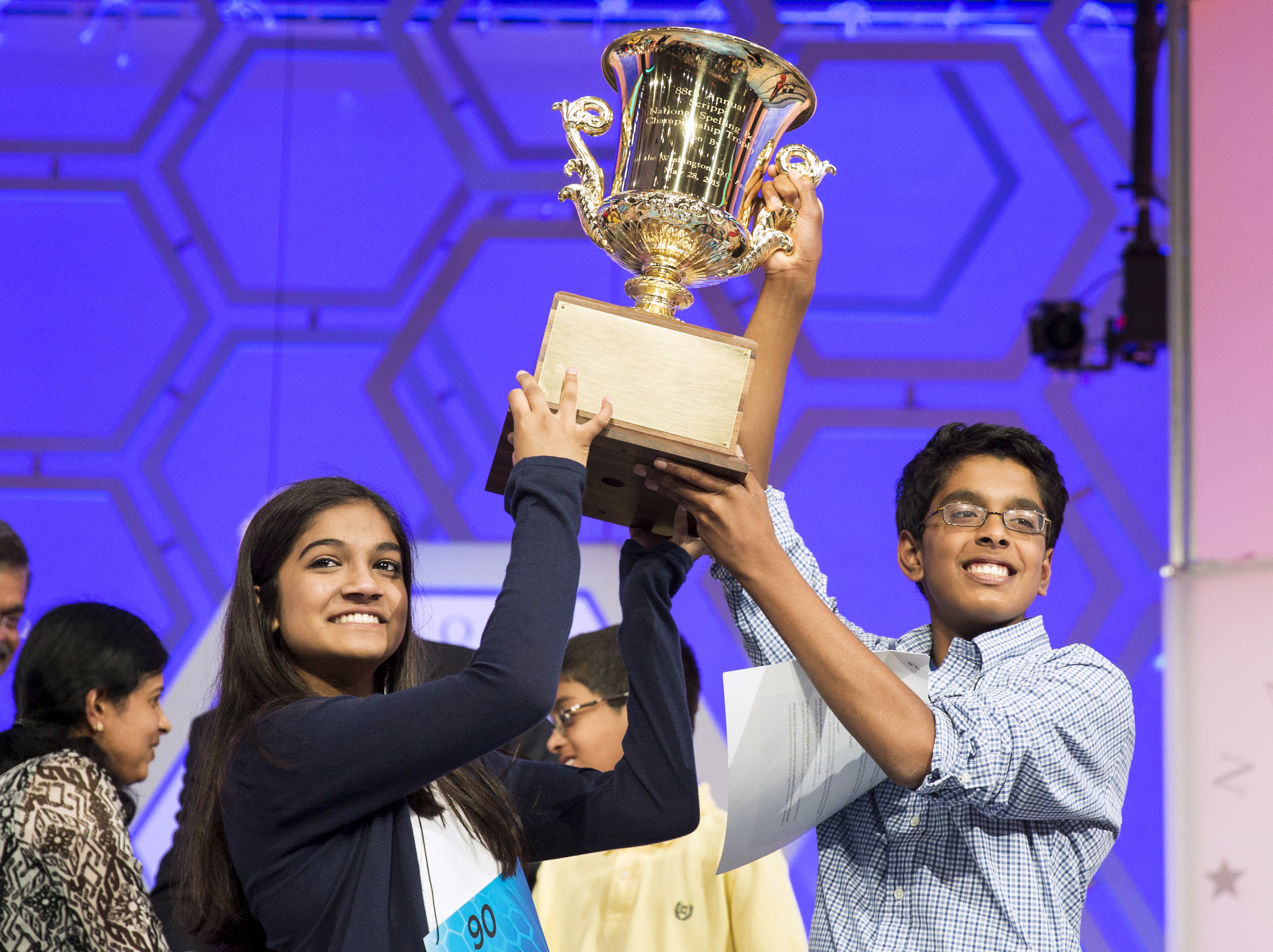 Scripps Spelling Bee 2015 Winners CoChampions, Again Time