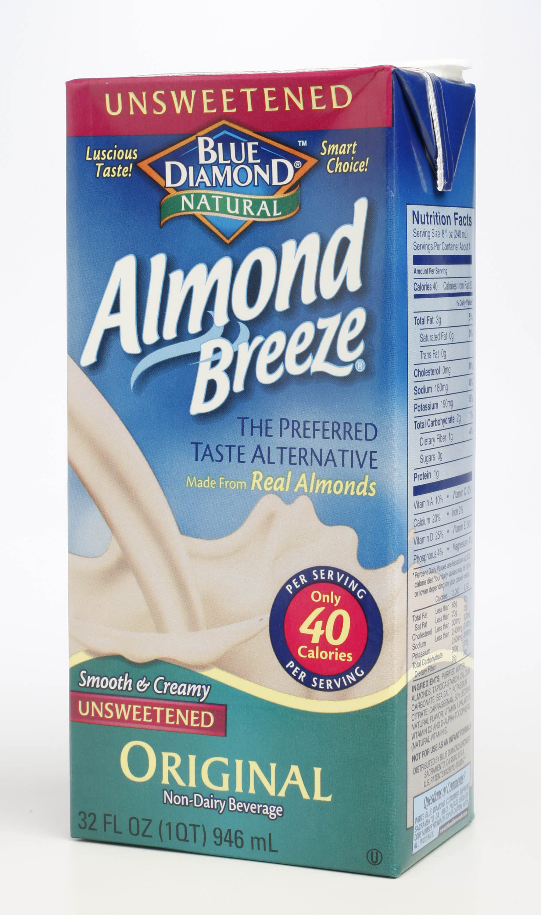 Almond Milk False Advertising Suit Says Not Enough Almonds in Brand Time