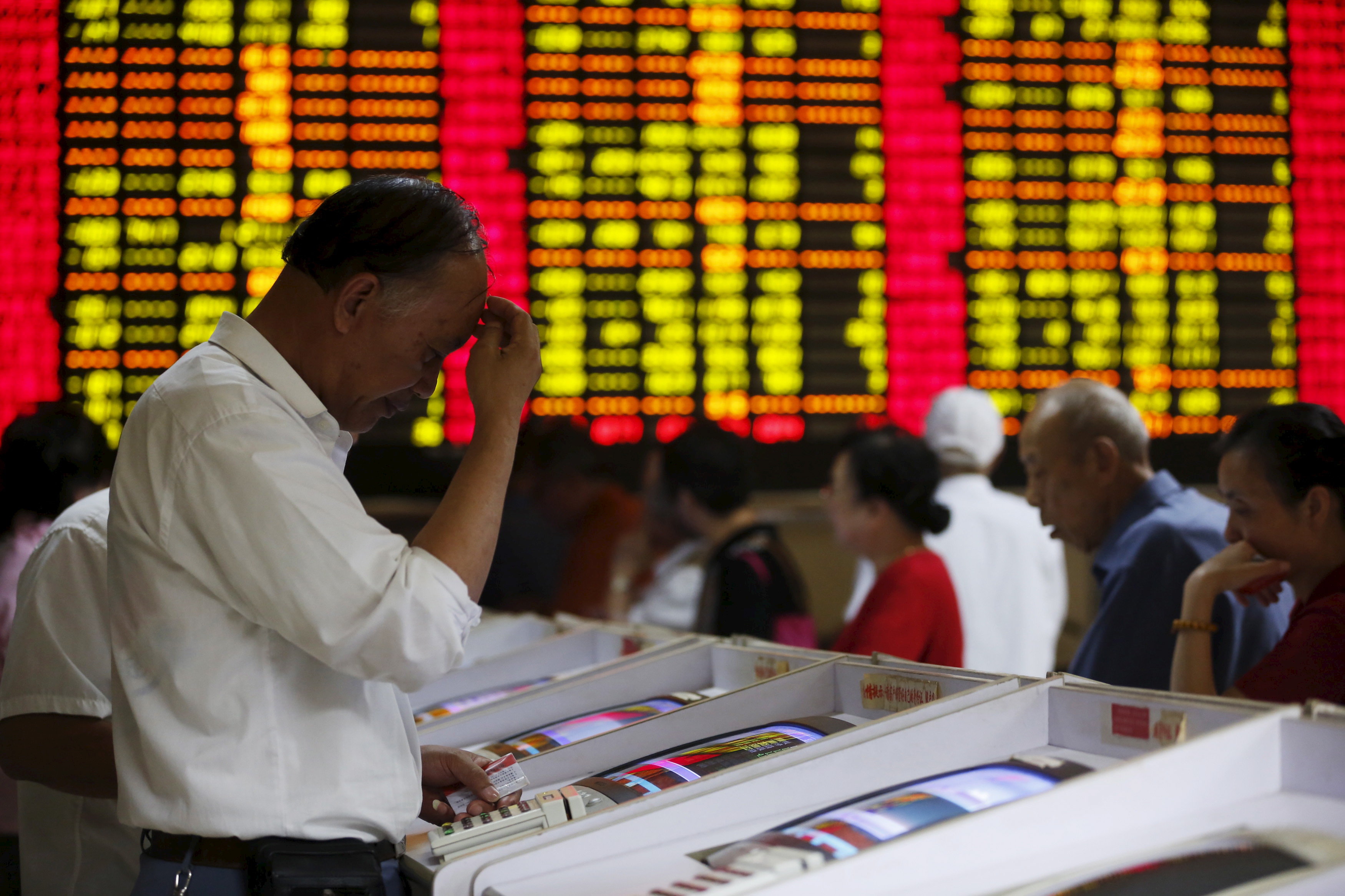 China's Tanking Stock Market Plunges Even Further TIME