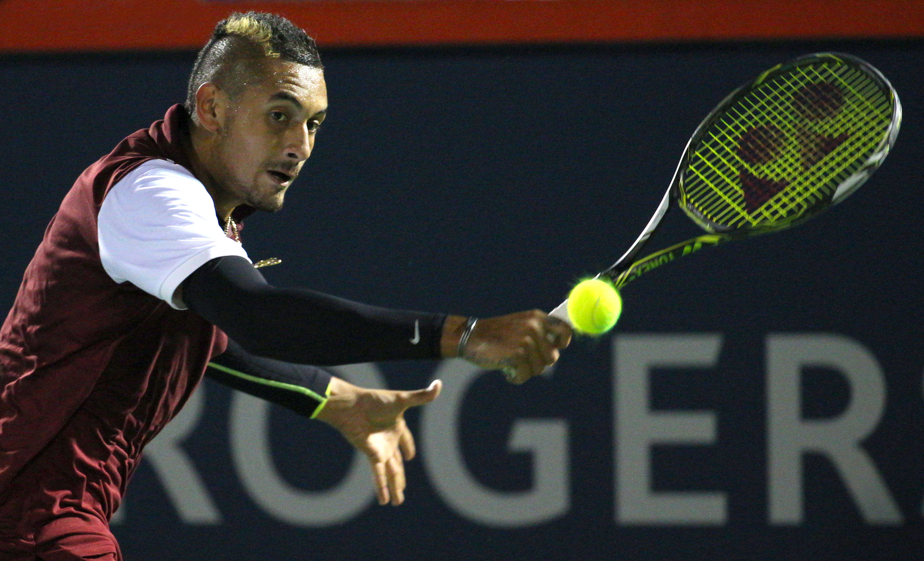 Nick Kyrgios Throws OnCourt Shade Over Stan Wawrinka's Girlfriend TIME