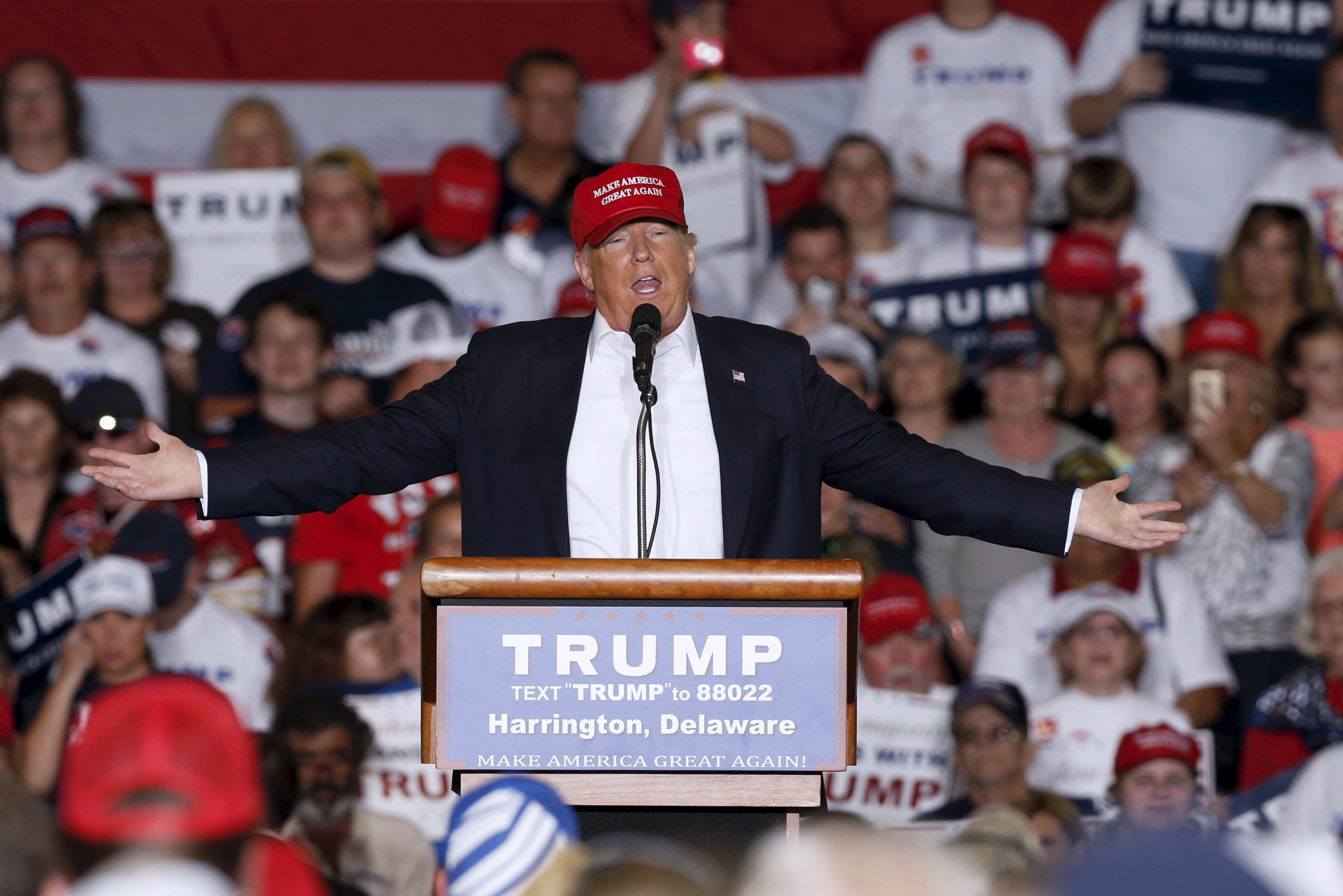 Donald Trump Retools Campaign With Less Bombastic Tone TIME
