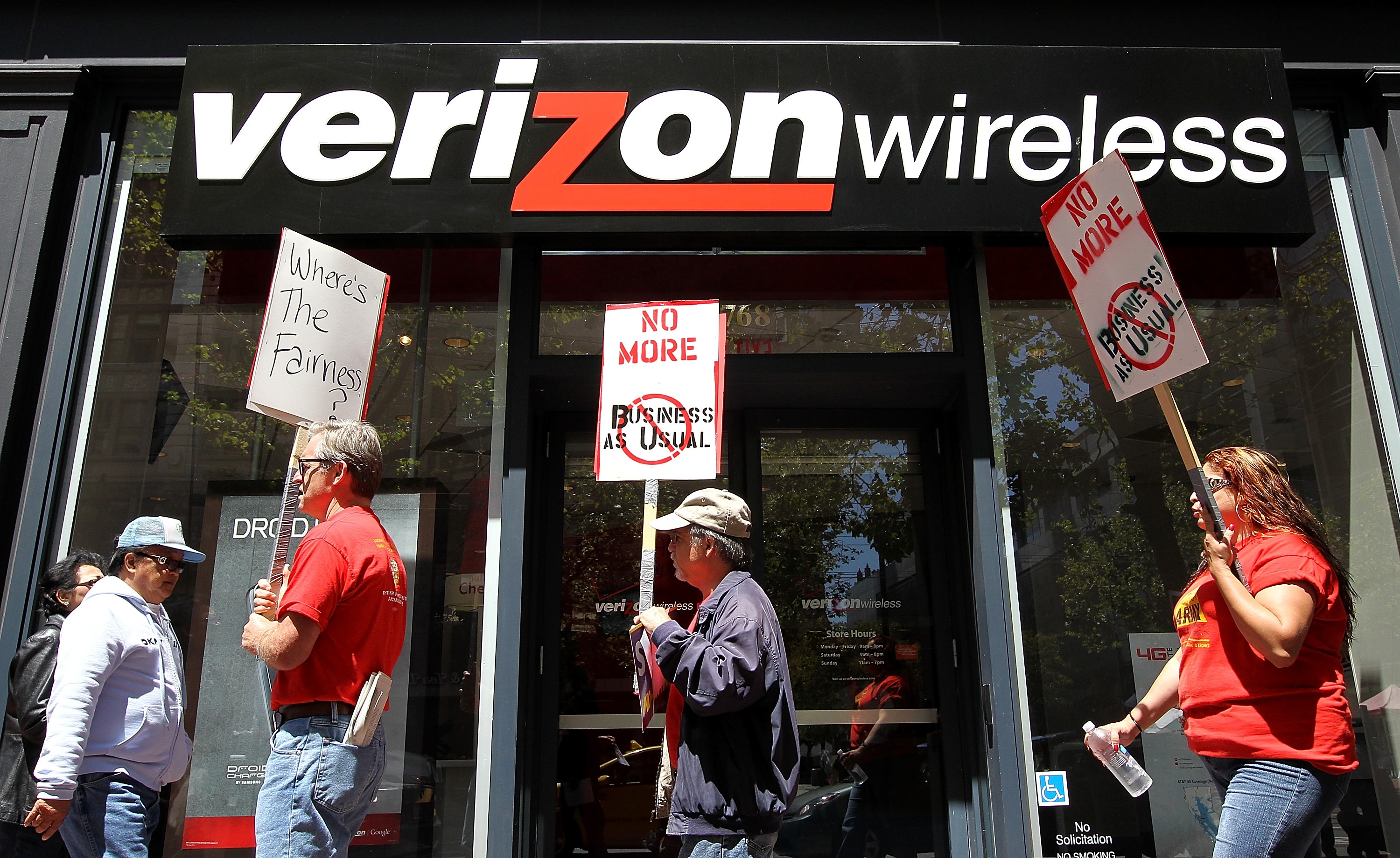 Verizon Preparing for Biggest U.S. Strike in Years Time