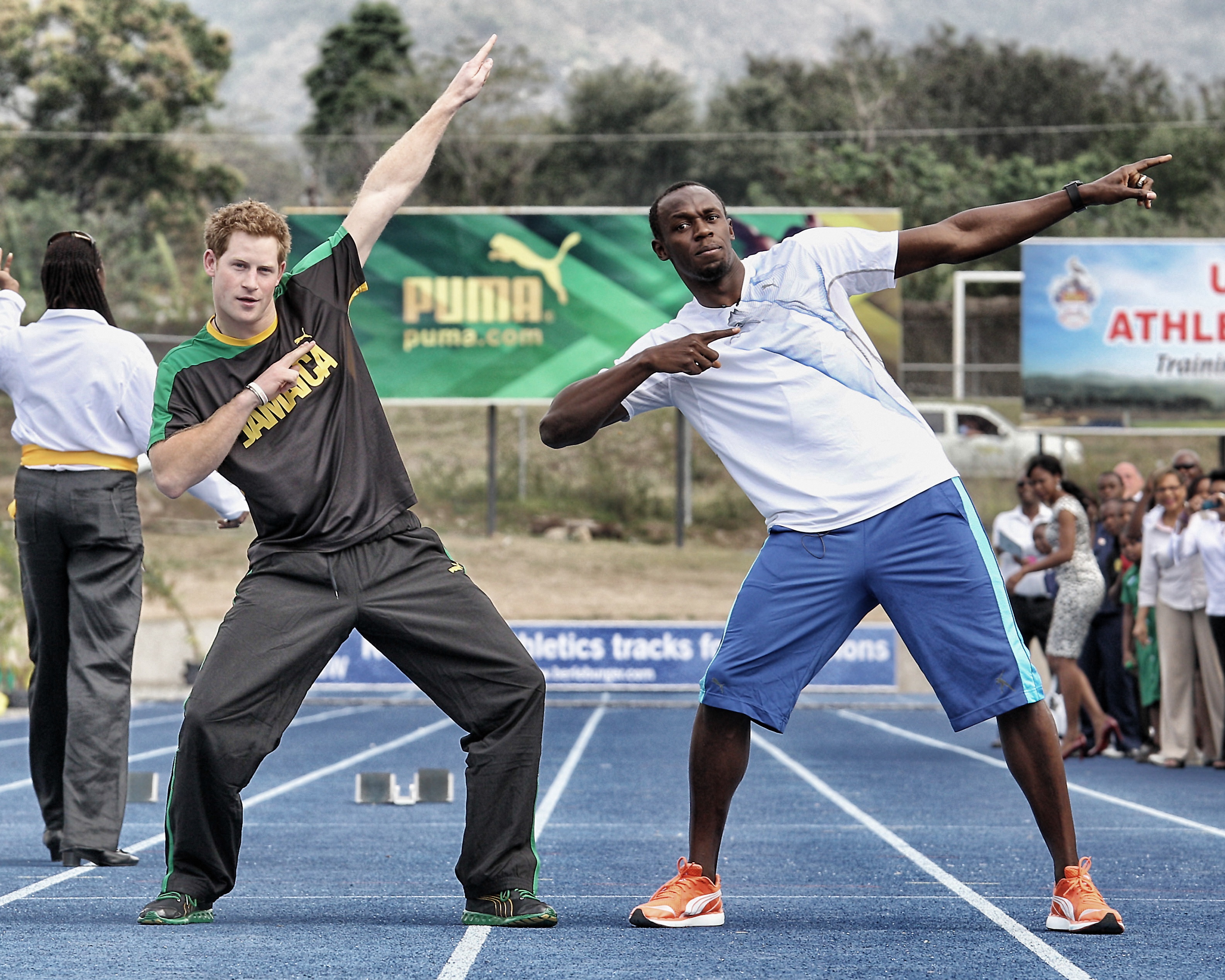 Prince Harry Vs Usain Bolt / 30daysofprinceharry Usain Bolt Prince