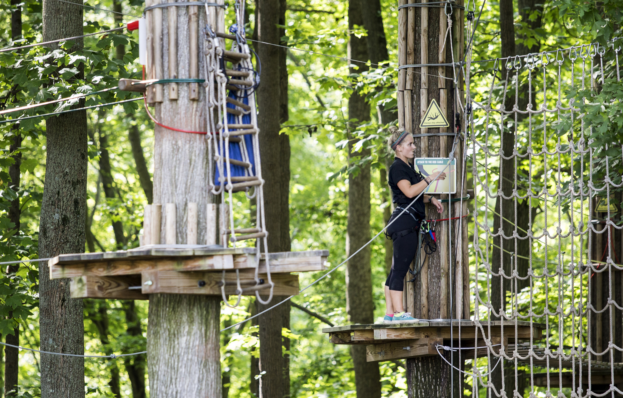 Woman Falls to Death From Zip Line Course Delaware Park TIME