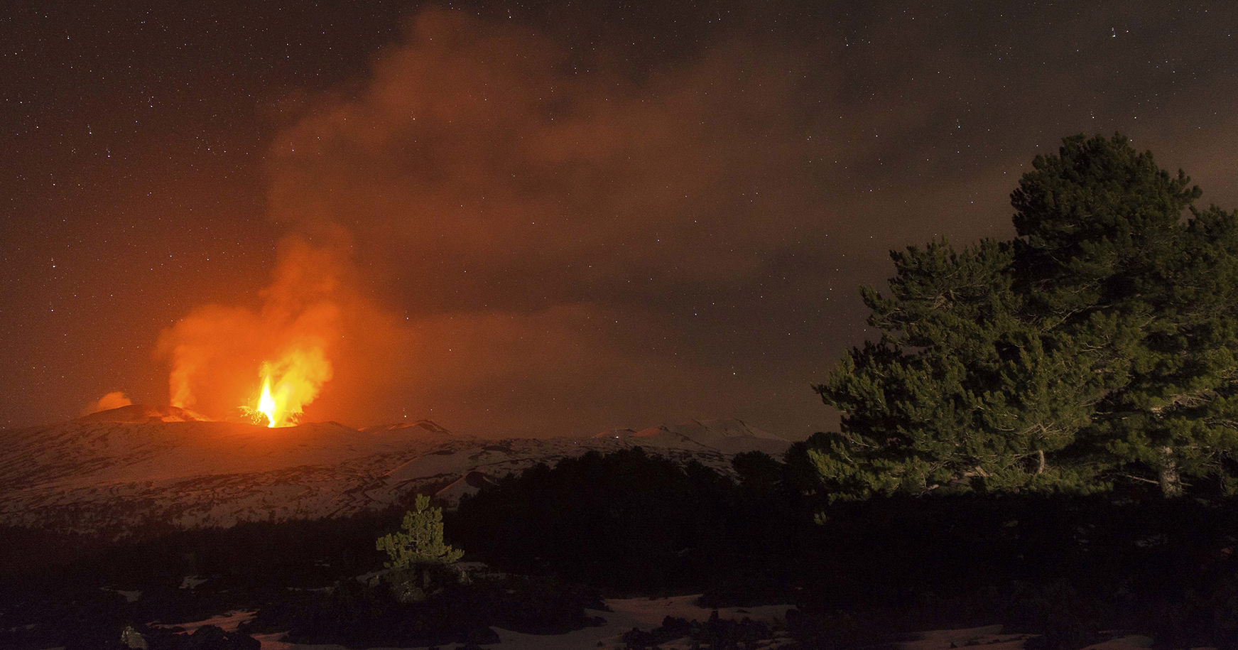 Mount Etna Erupts and It's Beautiful TIME