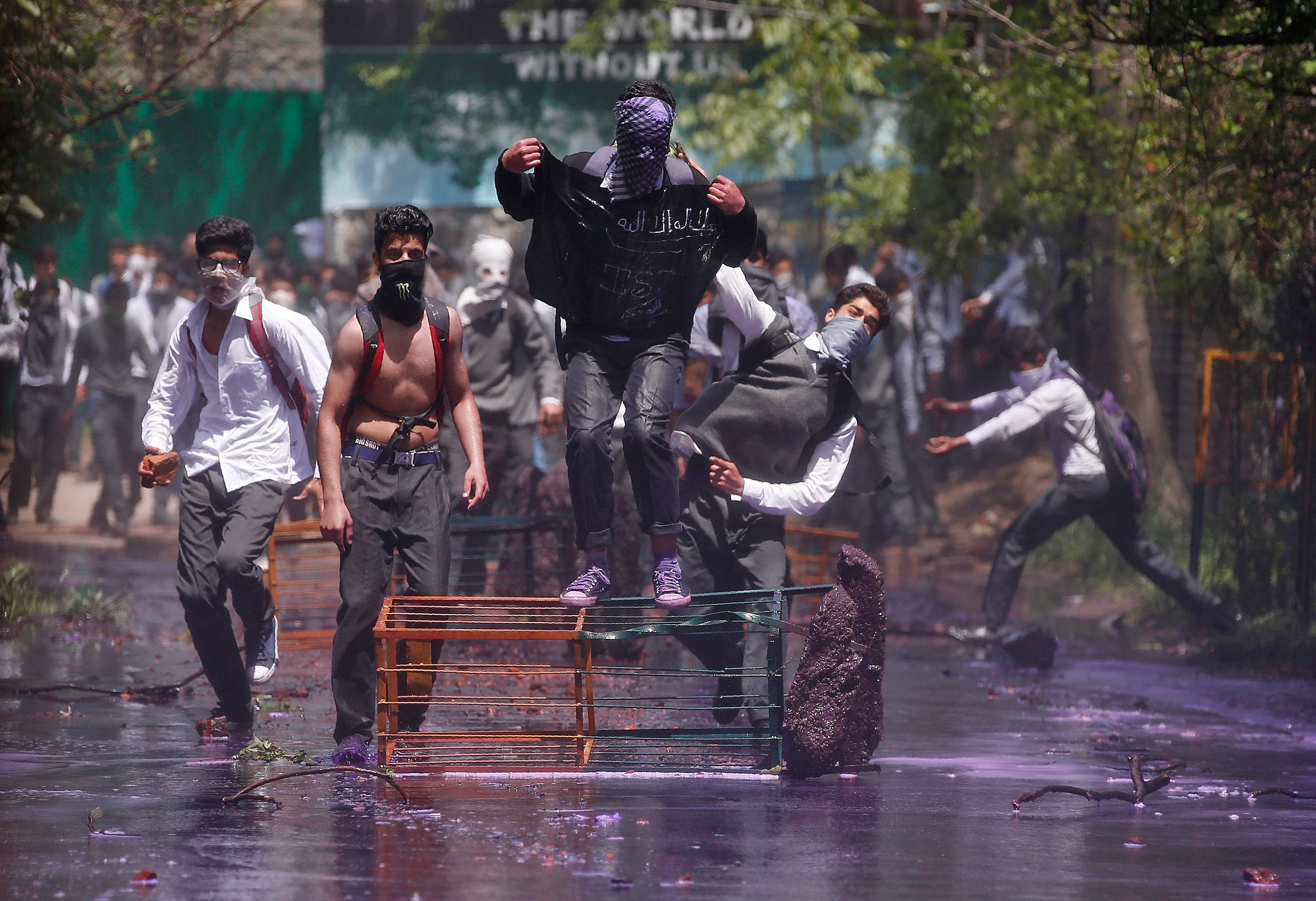 India Kashmir Student Protests Threaten Government's Grip TIME