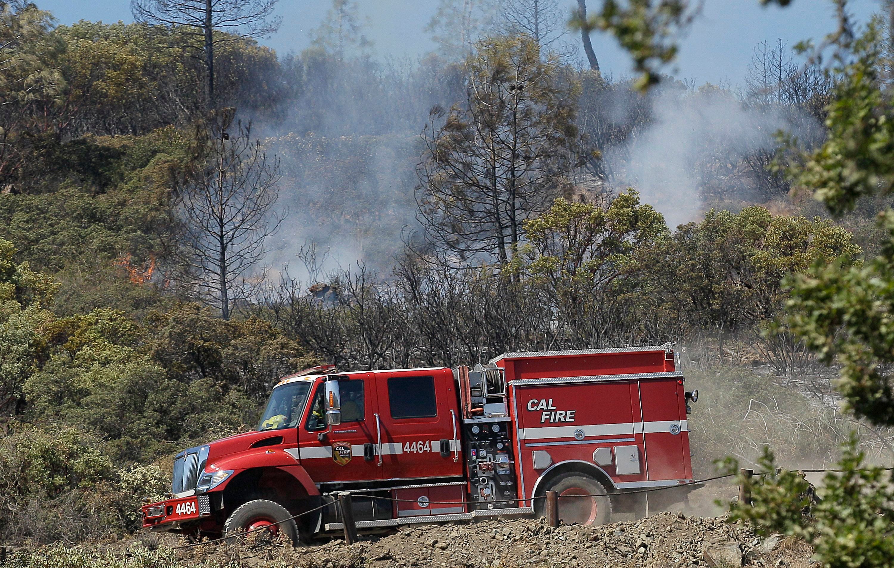 Stone Fire in Northern LA Engulfs Hundreds of Acres TIME