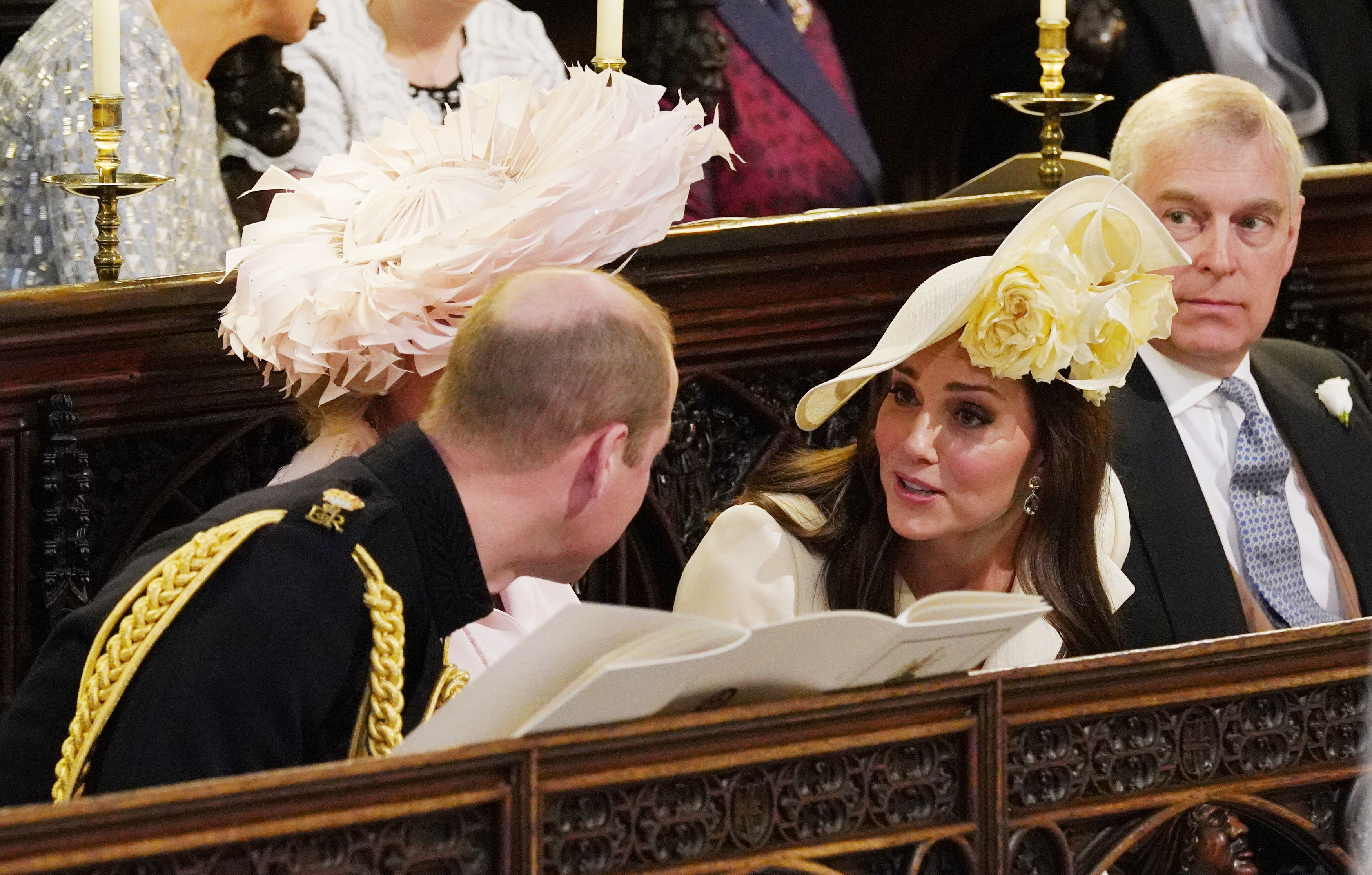 Prince William and Prince Harry Get Sweet at Royal Wedding Time