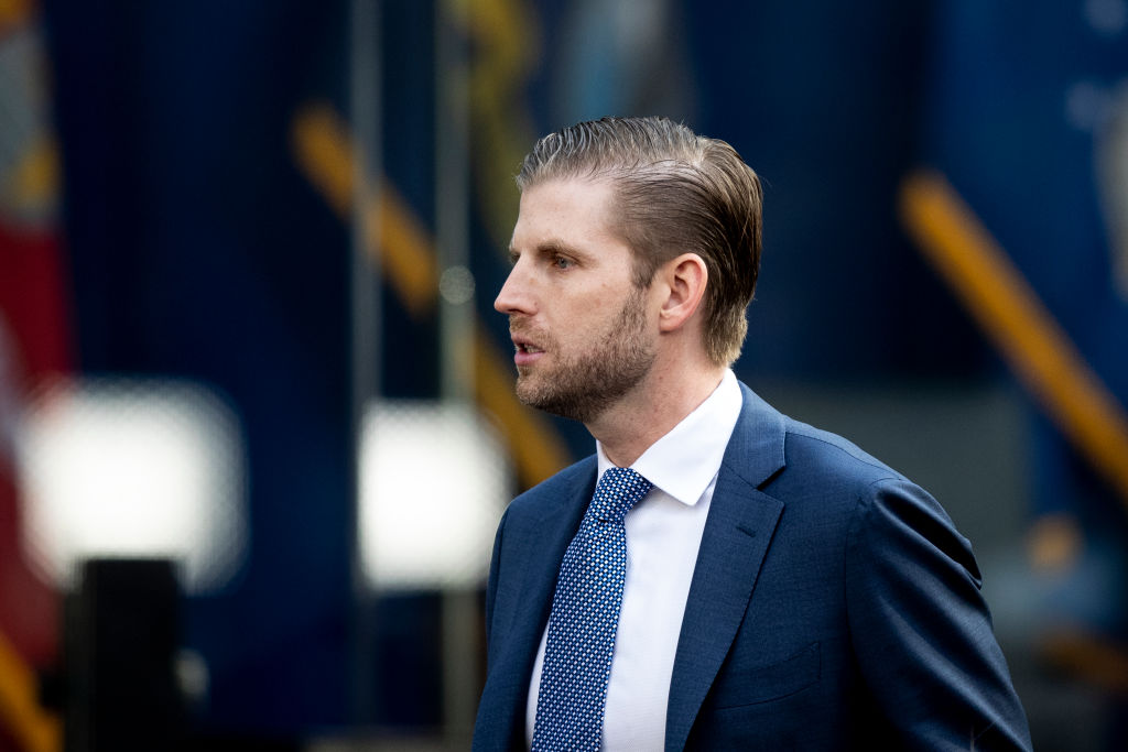 Eric Trump Claims Social Distancing Is a Democrat 'Strategy' Time