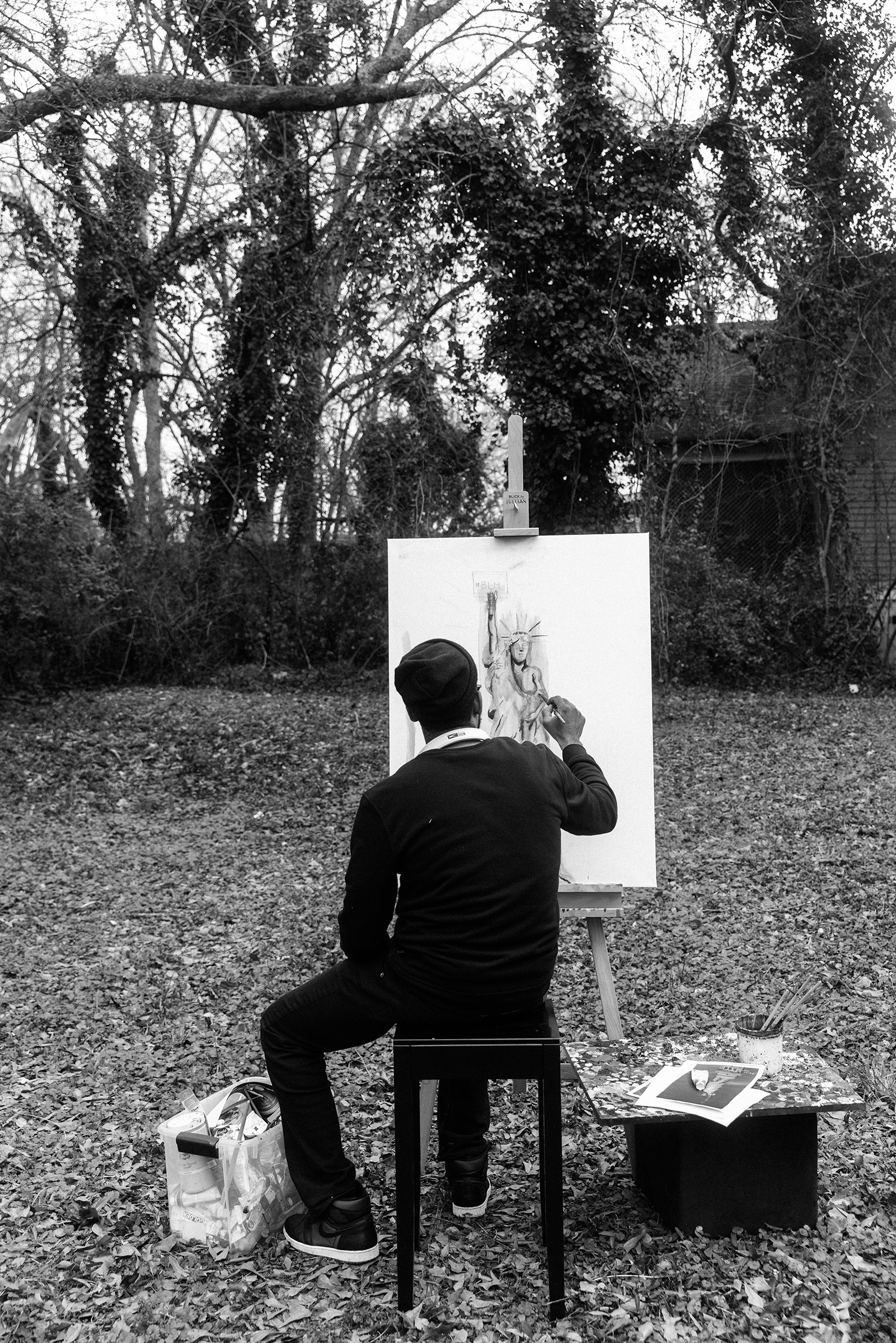 Artist Black And White