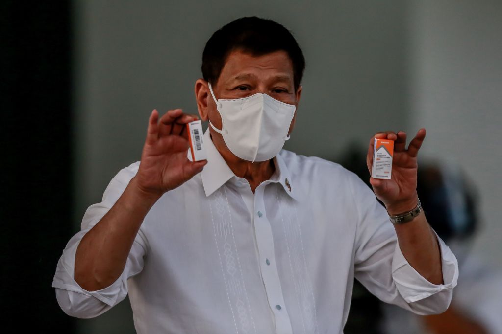 Duterte Threatens to Jail Filipinos Who Refuse Vaccine TIME
