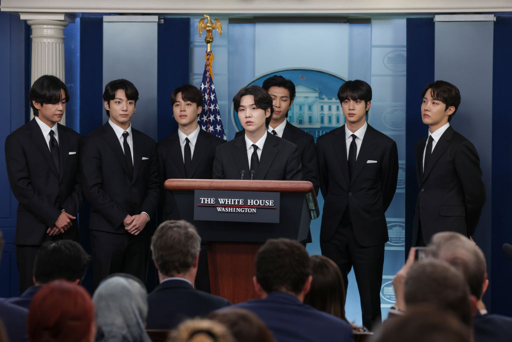 BTS Discusses AntiAsian Hate at White House Time