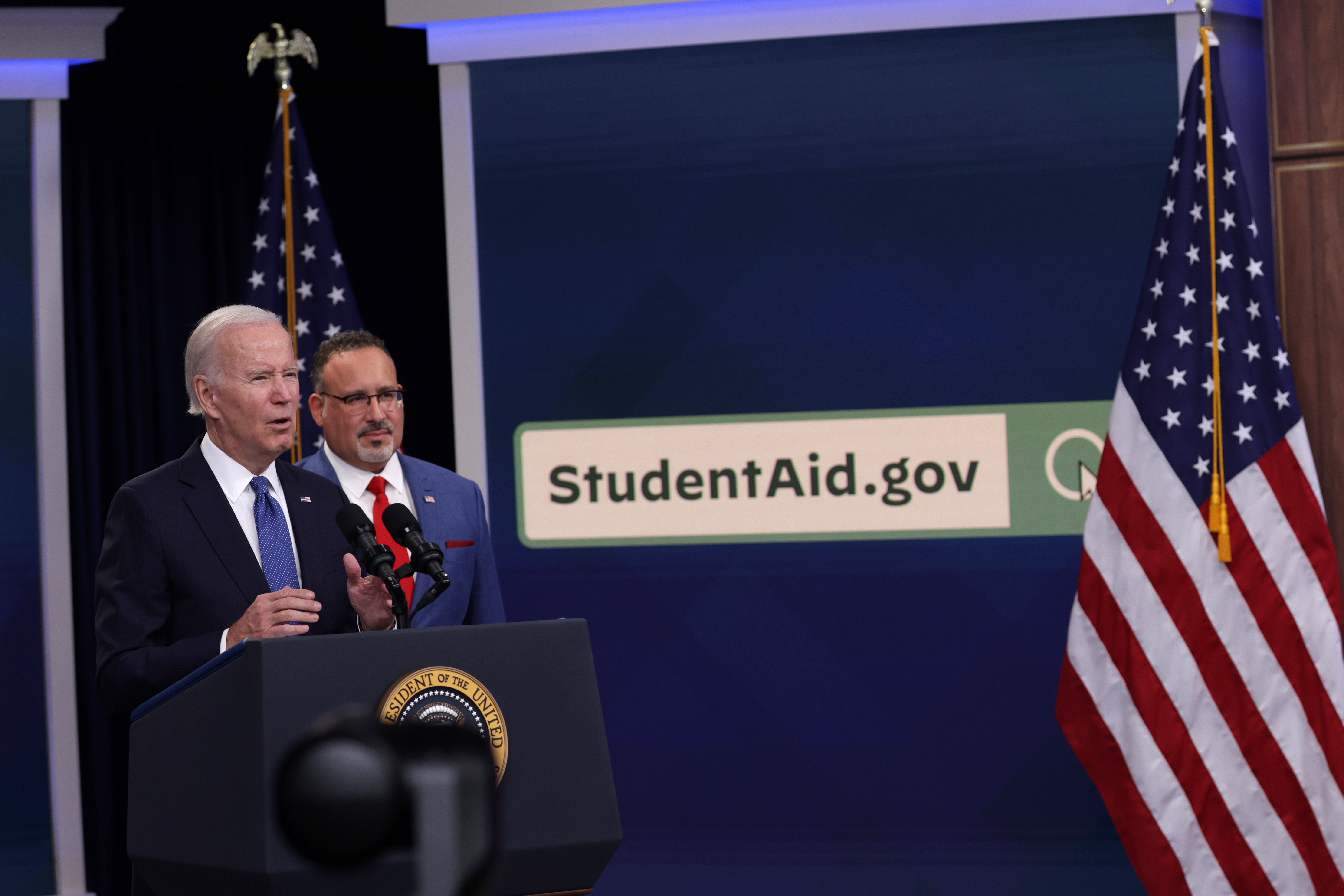 Biden student loan forgiveness plan blocked by federal appeals.