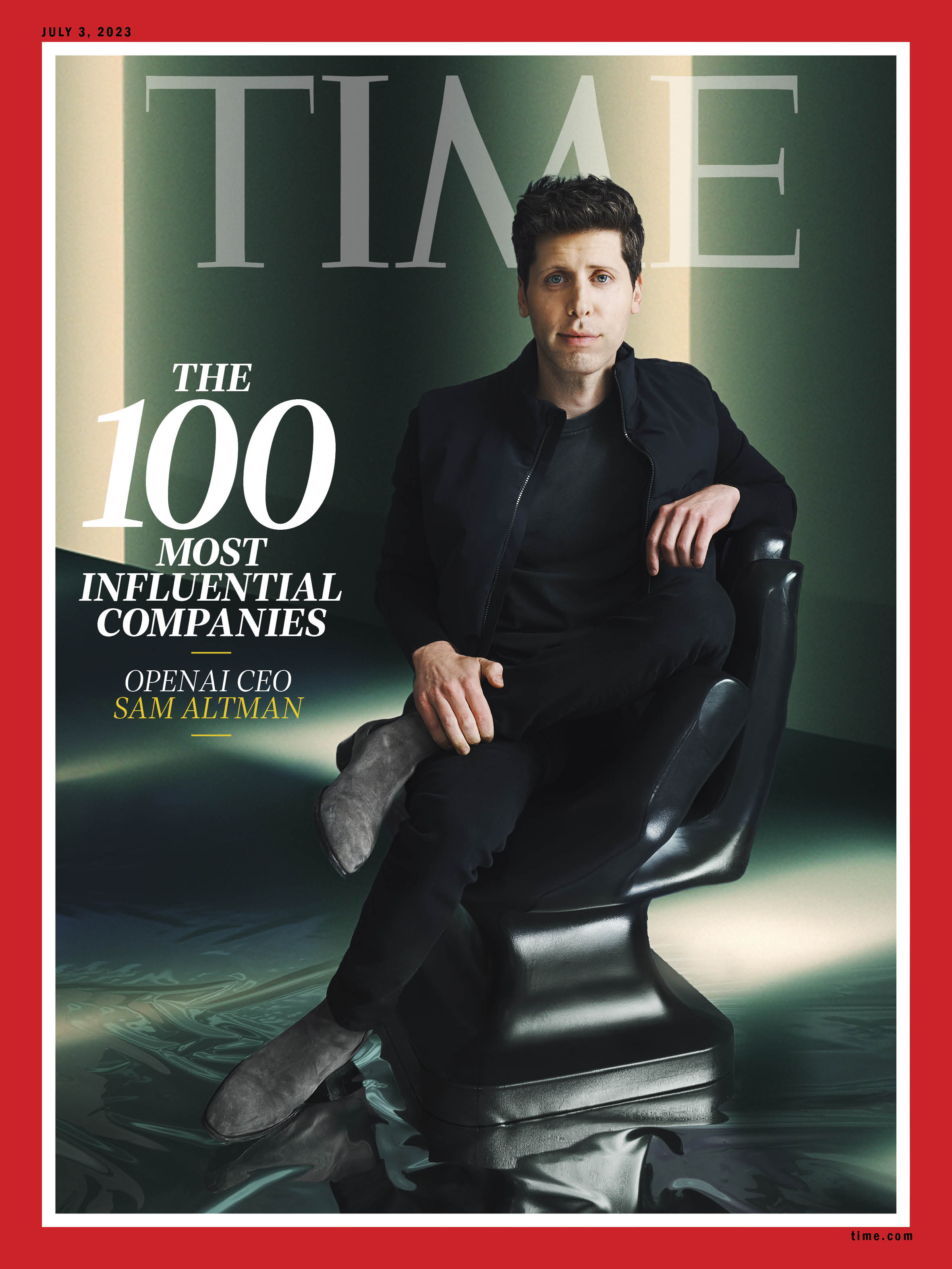 Sam Altman Talks OpenAI TIME100 Most Influential Companies