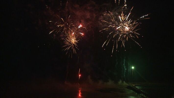 Feu d'artifice Autre Carolles Destination Granville Terre et Mer