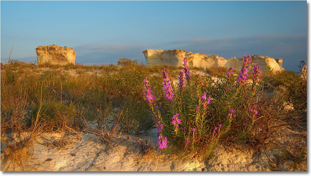 Monument Rocks (Chalk Pyramids) in Oakley, Kansas Kidfriendly