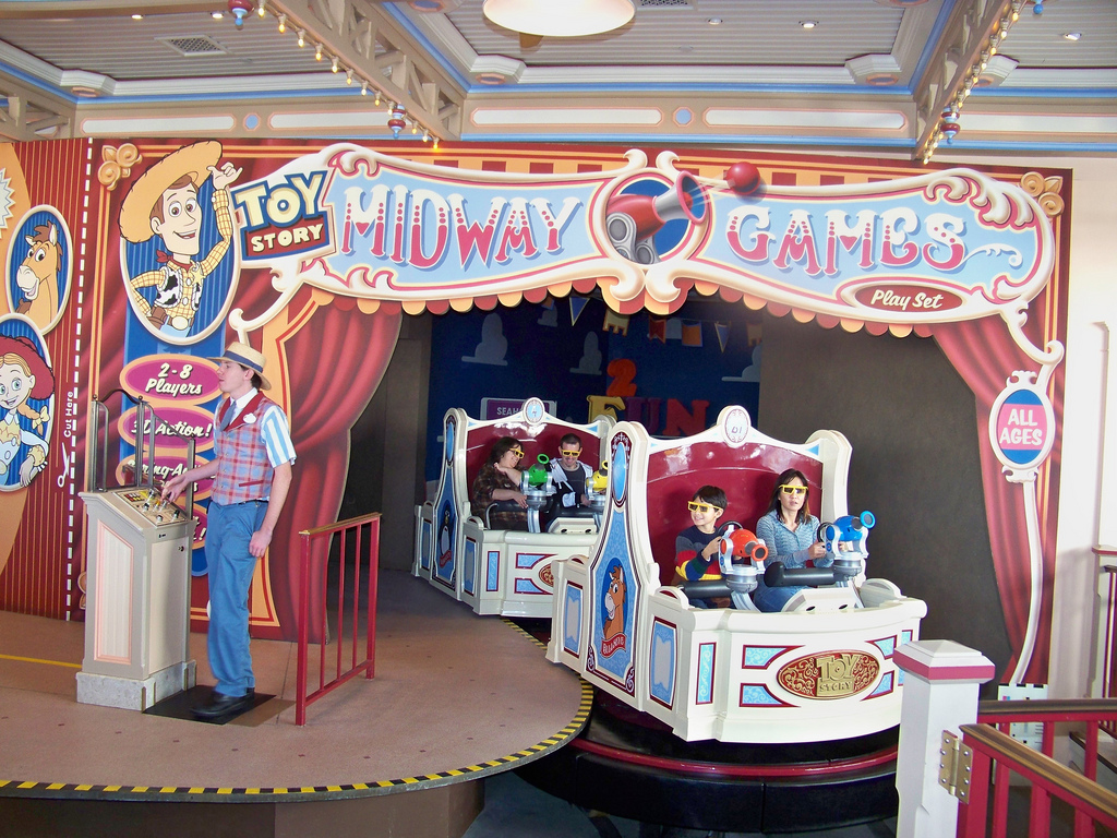 Toy Story Midway Mania Disneyland
