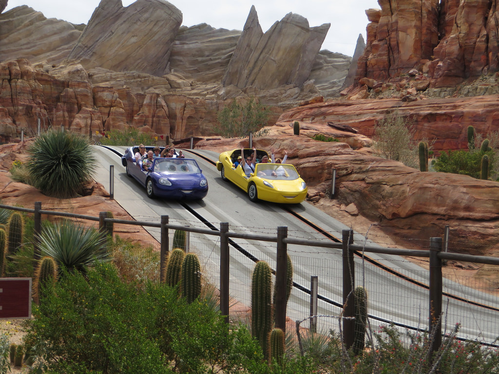 Radiator Springs Racers Disney California Adventure in Anaheim