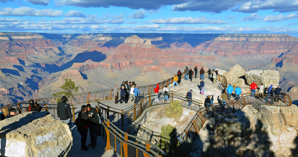 Mather Point in Grand Canyon Village, Arizona Kidfriendly
