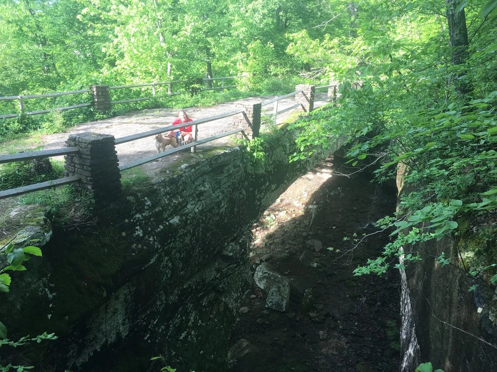 Alum Cove Natural Bridge Recreation Area in Deer, Arkansas Kid