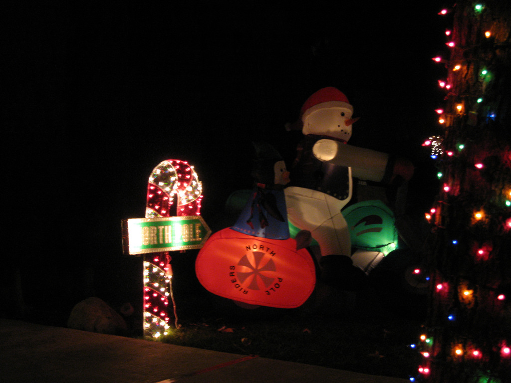Upper Hastings Ranch Holiday Light Up in Pasadena, California Kid