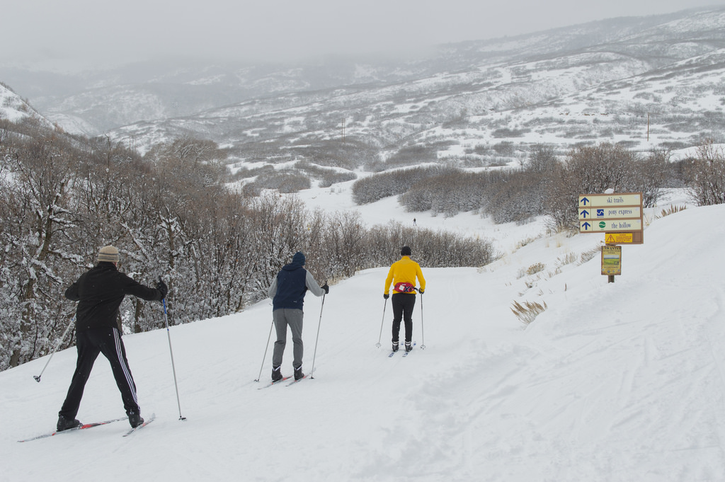 Soldier Hollow Cross Country Ski Event Site in Midway, Utah Kid