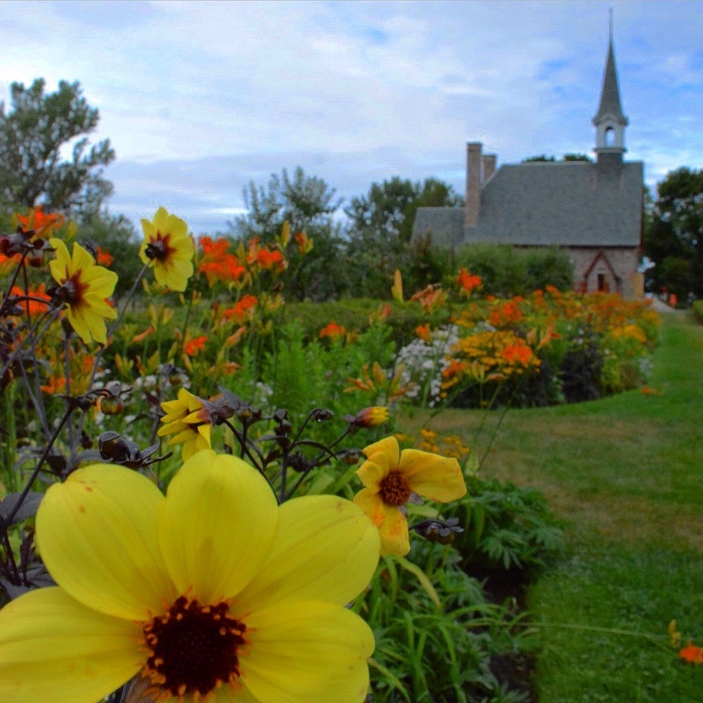 GrandPre National Historic Site in Grand Pré, Nova Scotia Kid