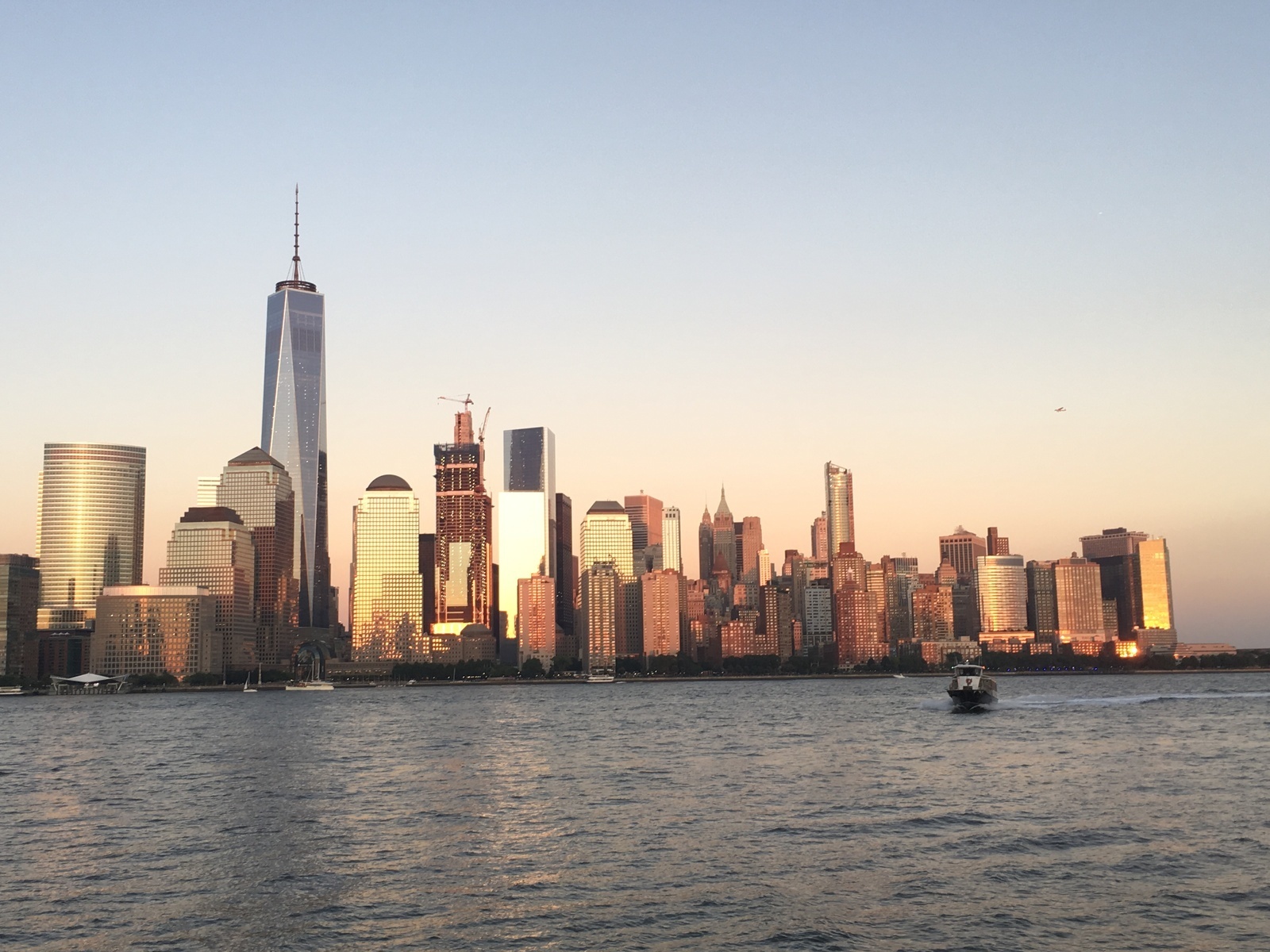 Hudson River Waterfront Walkway in Jersey City, New Jersey Kid