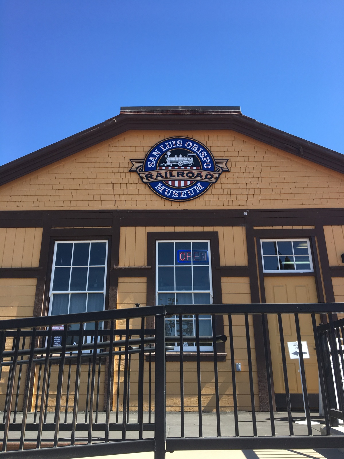 San Luis Obispo Railroad Museum in San Luis Obispo, California Kid