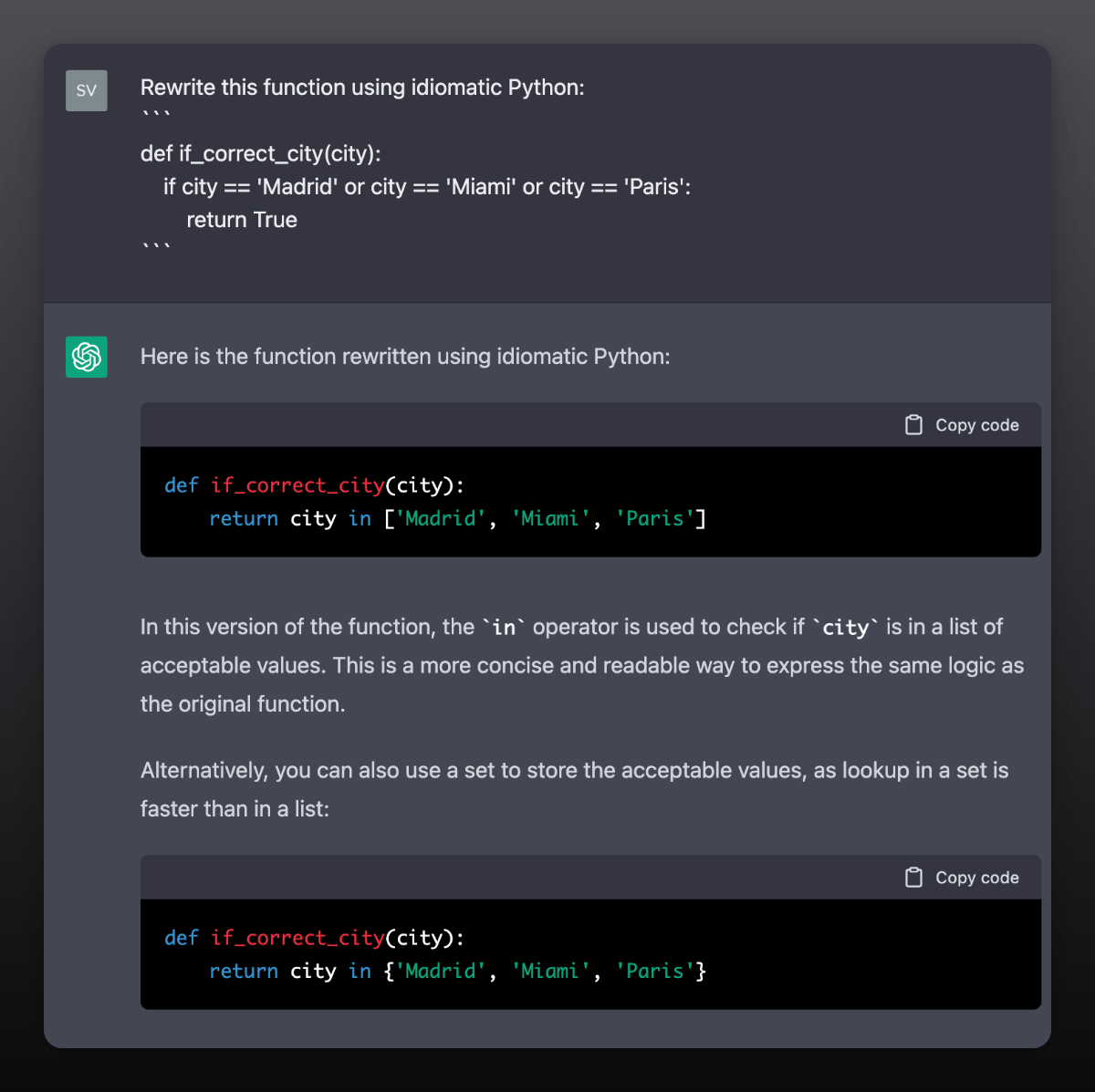 11 ways you can use ChatGPT to write code Santiago