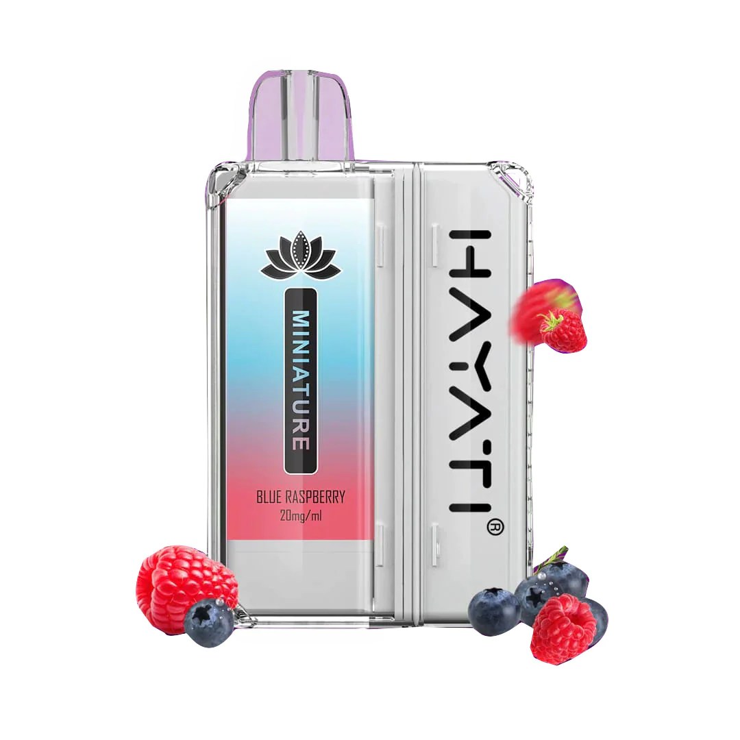 Hayati® Miniature 600 Pod Kit Blue Raspberry Vape and Go