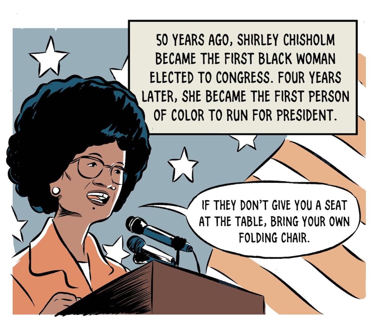 What Candidates Can Learn From Shirley Chisholm • New American History