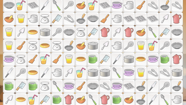 Kitchen Mahjong Classic 🕹️ Play Kitchen Mahjong Classic Online On GamePix