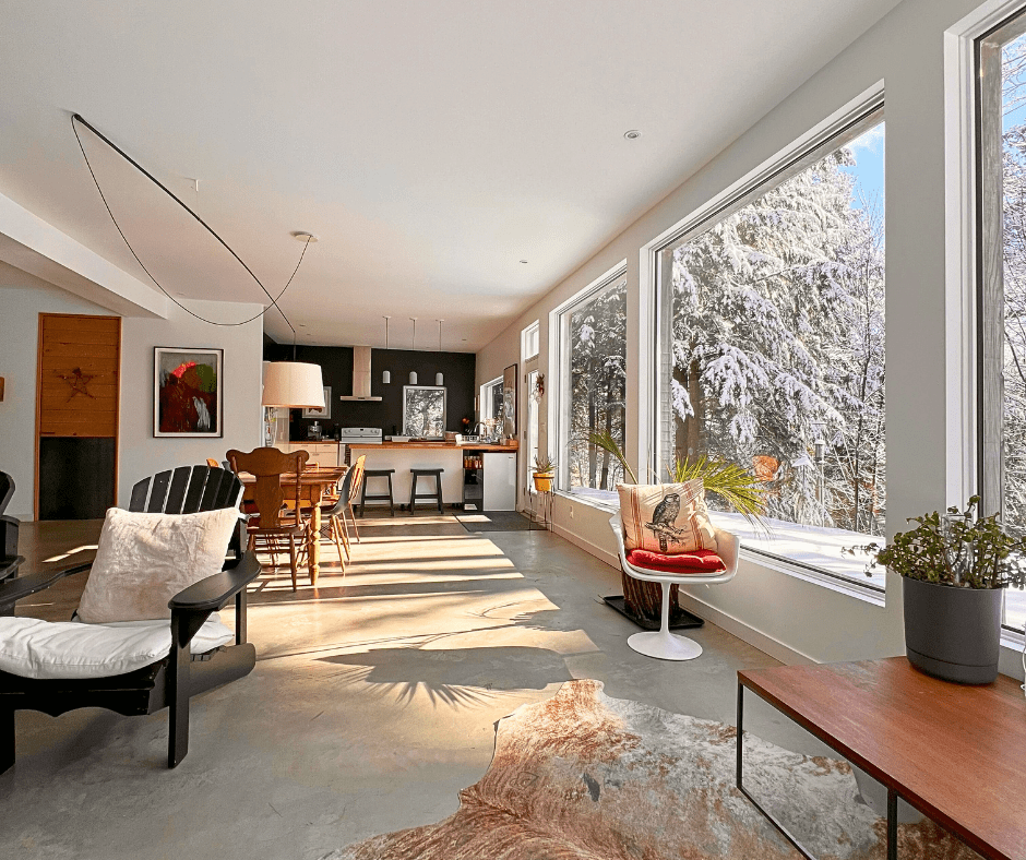 Luxurious Mountain Home near Bromont Chalet for rent in Shefford