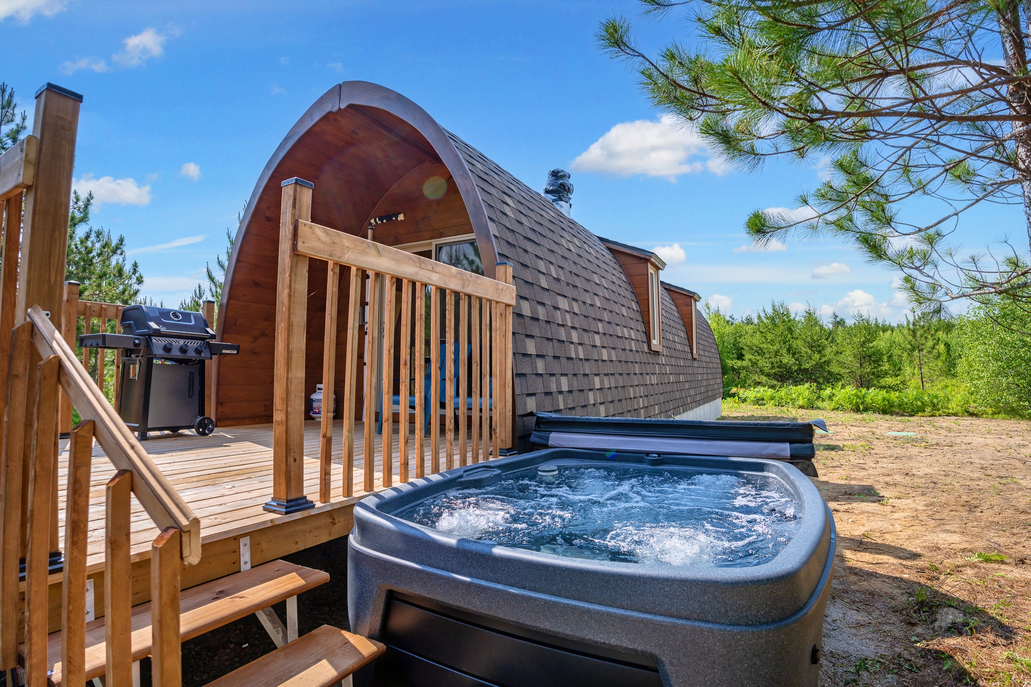 Chalet SaintAlex, Spa Mauricie (Chalet C) Chalet for rent in Saint