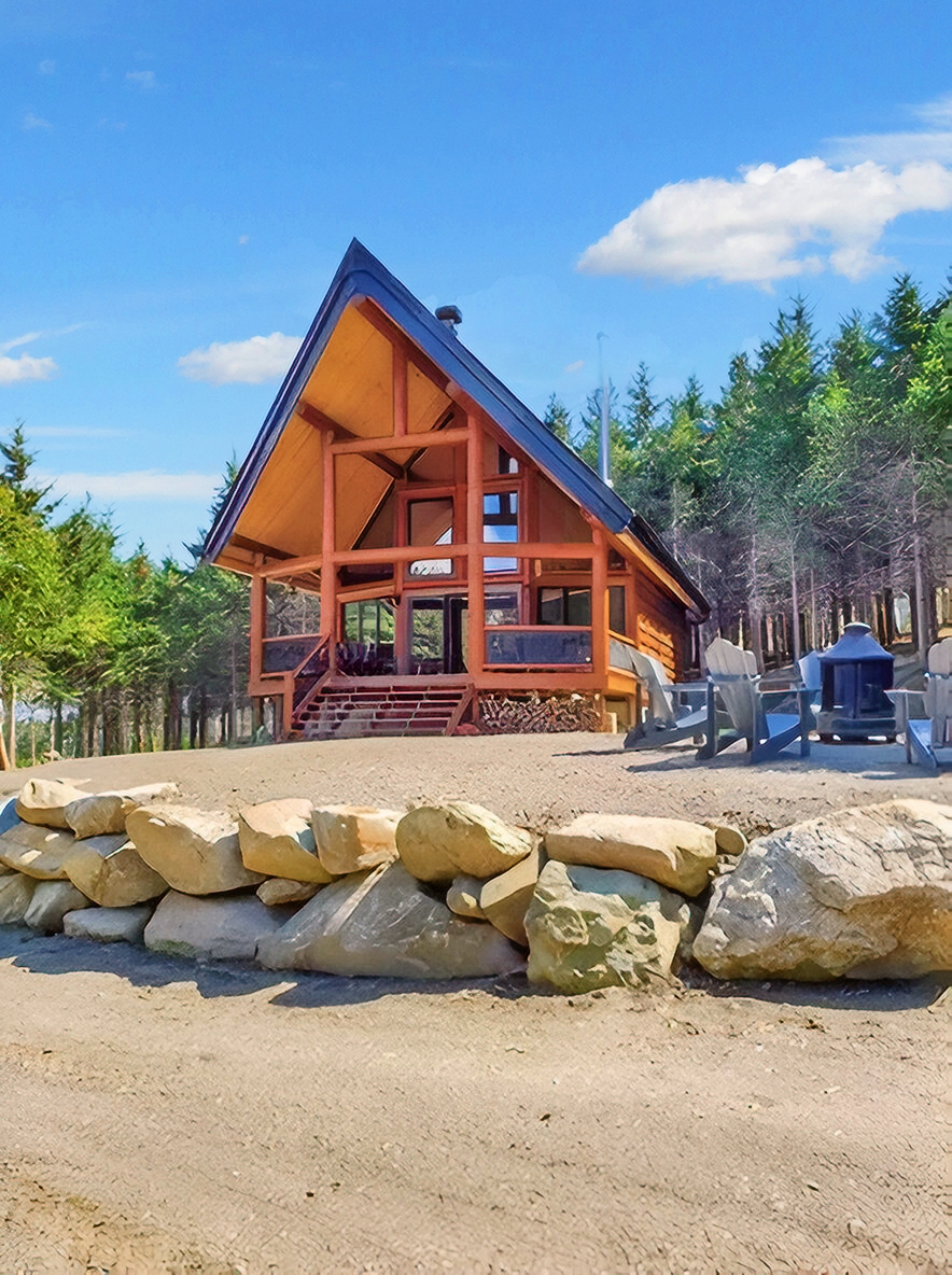 The Moose Cabin Chalet for rent in Chartierville , Quebec WeChalet