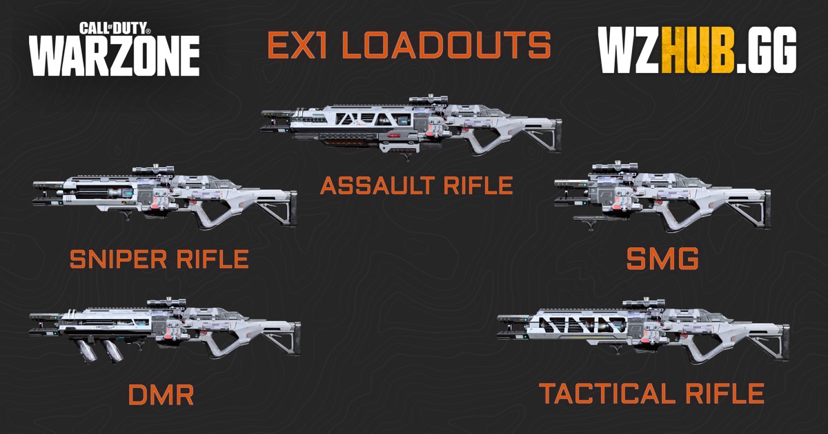 The best EX1 loadouts in Call of Duty Warzone