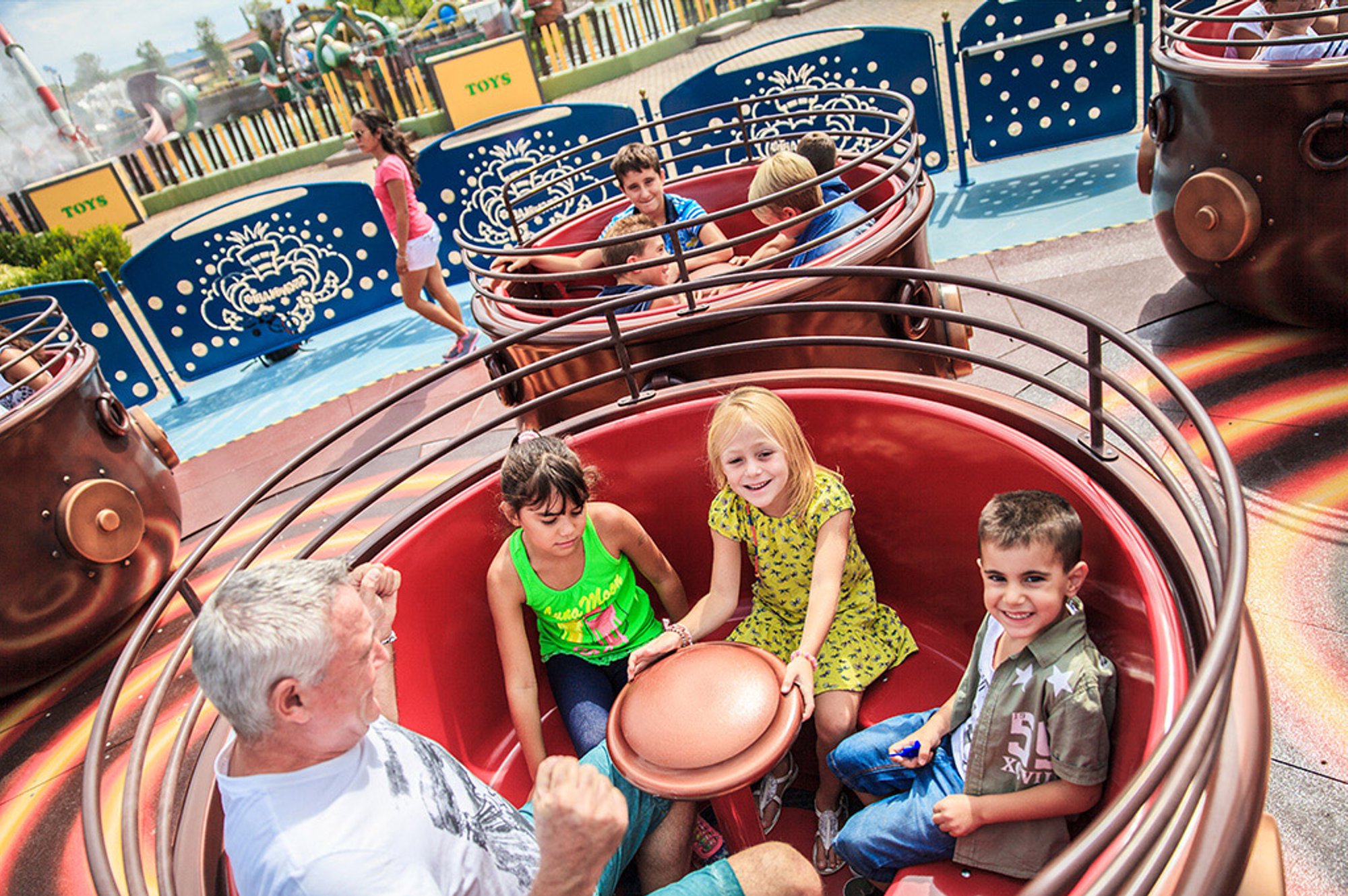 DEMOLITION DERBY 2 TURNTABLES Zamperla