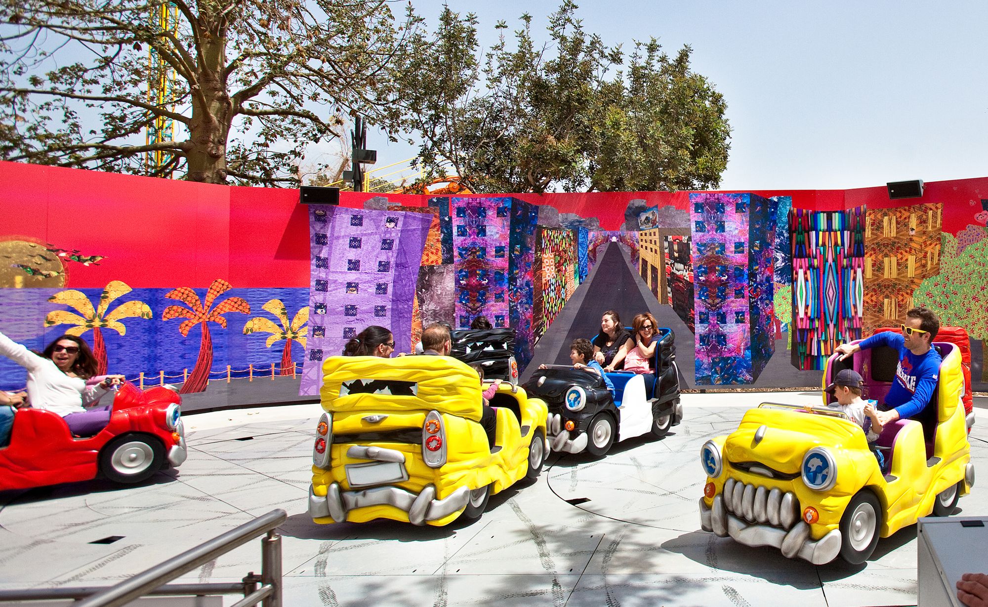 DEMOLITION DERBY 2 TURNTABLES Zamperla