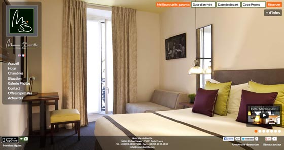 Hotel Marais Bastille Guarantees Its Best Rates On Its Website