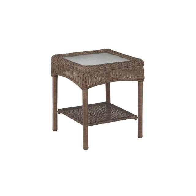 Outdoor Wicker End Table Wallace Events
