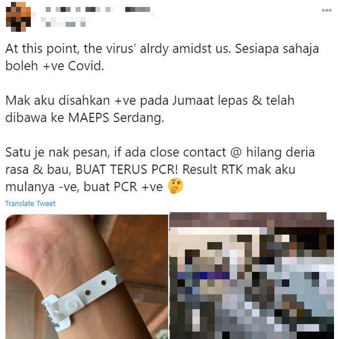 Mulanya keputusan negatif... Selepas hilang deria rasa, baru sah ibu