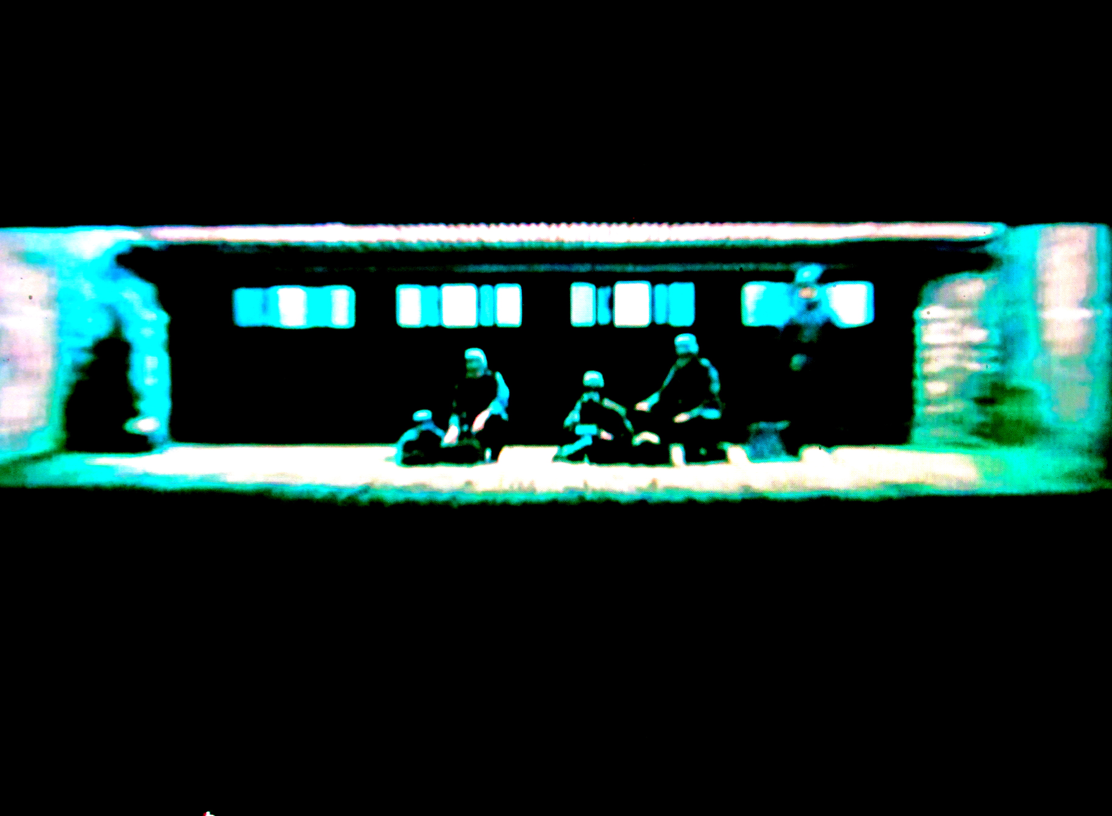 A Picture of an Image of an Enemy Firing Squad and a Firing Range a